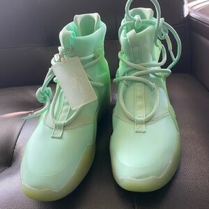 Nike Mint Green High-Top Sneakers